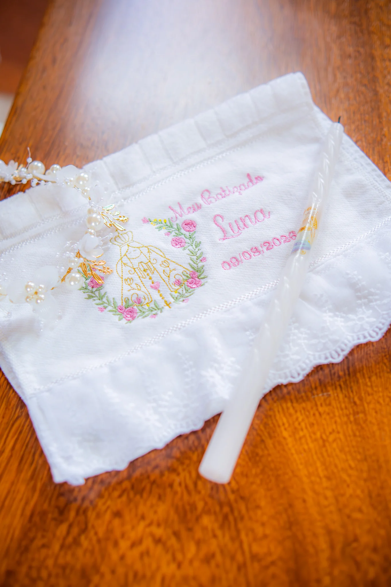 Detalhes do batizado