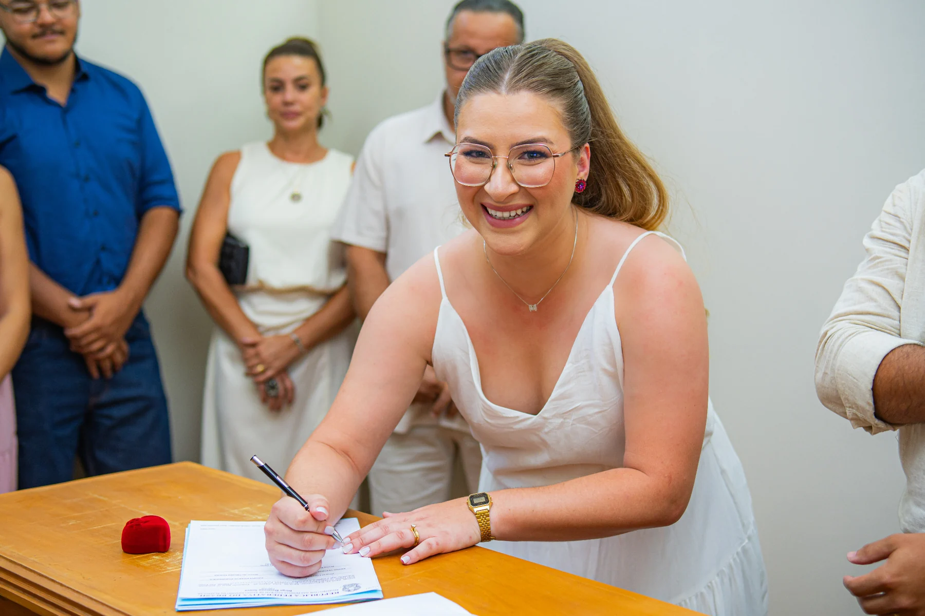 Assinatura no casamento civil